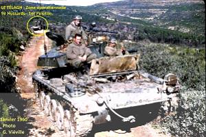 1067- Le Telagh - Zone operationnelle - 9e Hussards en bouclage 01